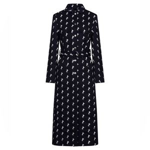 Chloe light-weight horse-monogram trench. Size L.